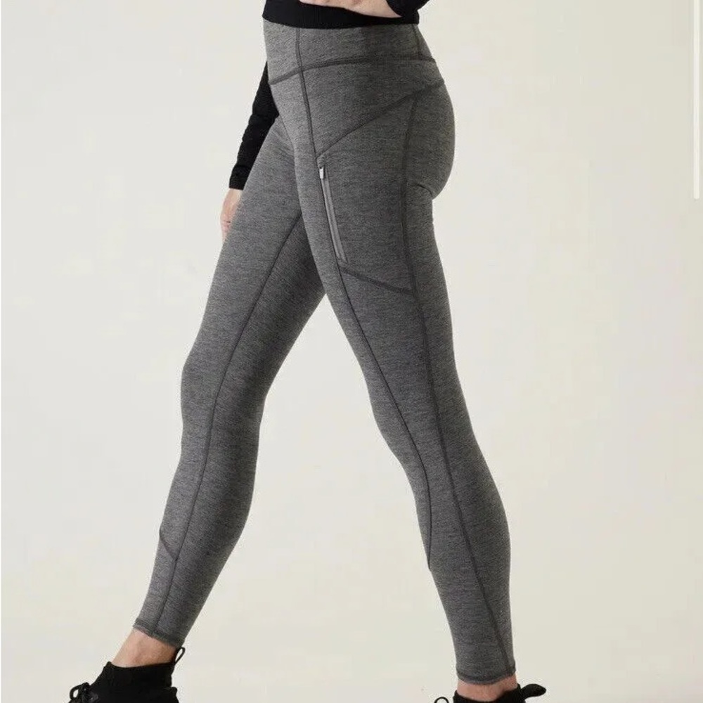 Athleta Ranier Heathered Tights